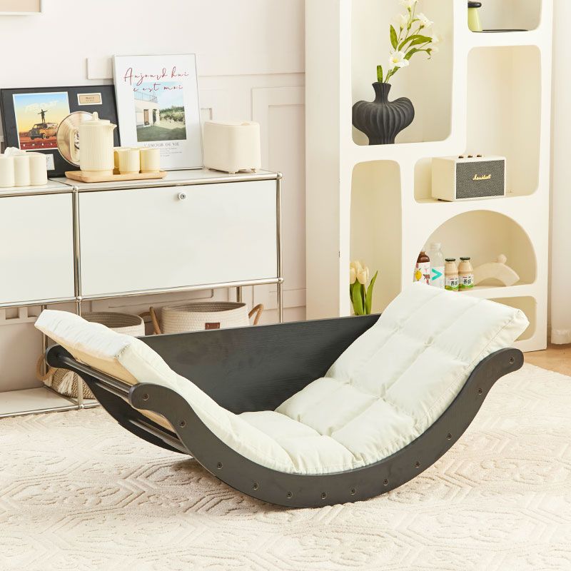 ✨Rocking Recliner Chair, Multifunctional Rocking Recliners, Solid Wood Recliner Rocking Chair with Cushion, Chair Recliner for Bedroom Living Room Balcony