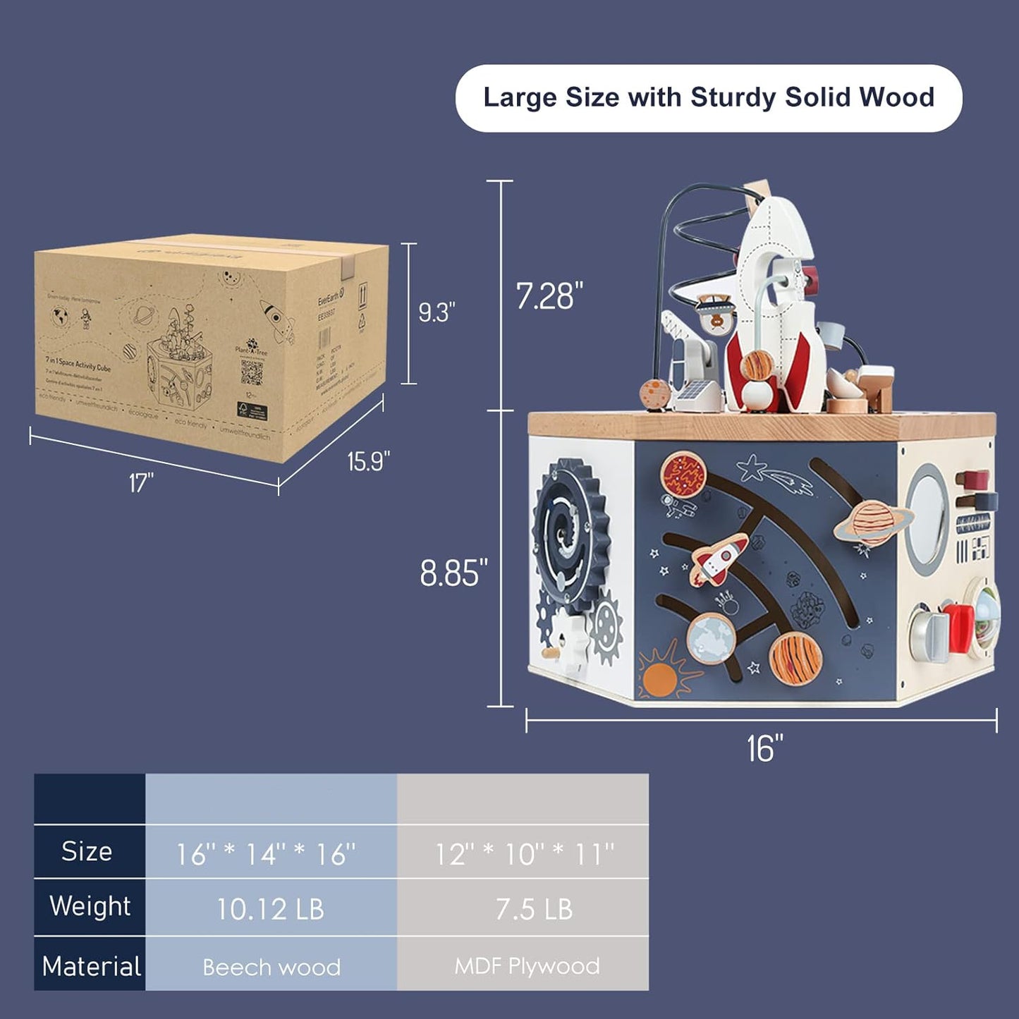 🎁7-in-1 Giant Space Cube – Multifunctional Toy