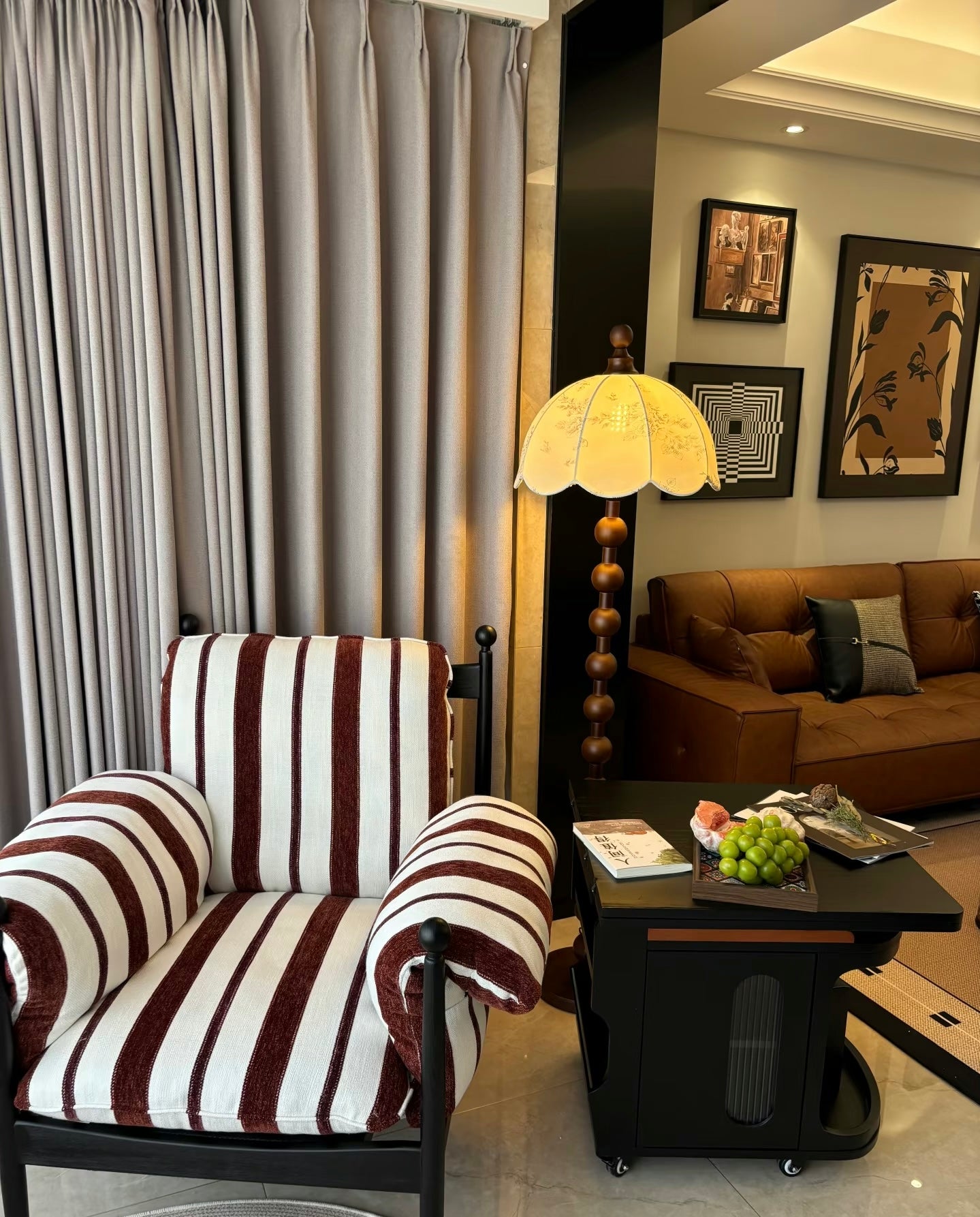 💥Adjustable height wooden coffee table with wheels and storage shelf – a multifunctional folding table suitable for living rooms, offices, and study rooms.