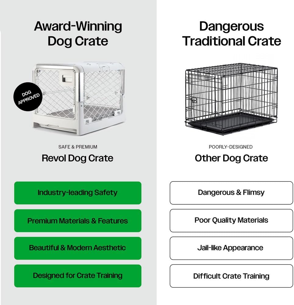 🦮Foldable pet cage with wheels – a high-quality, portable pet cage, providing a safe, stylish, and convenient indoor living space for your pet.