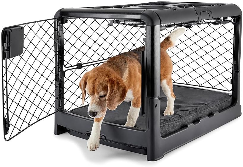 🦮Foldable pet cage with wheels – a high-quality, portable pet cage, providing a safe, stylish, and convenient indoor living space for your pet.
