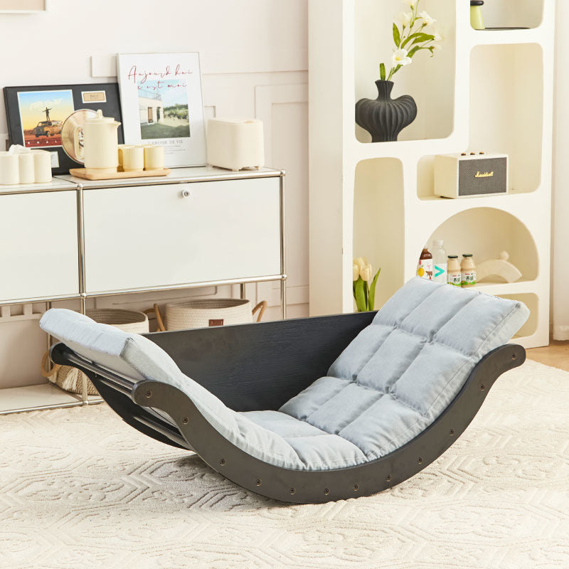 ✨Rocking Recliner Chair, Multifunctional Rocking Recliners, Solid Wood Recliner Rocking Chair with Cushion, Chair Recliner for Bedroom Living Room Balcony