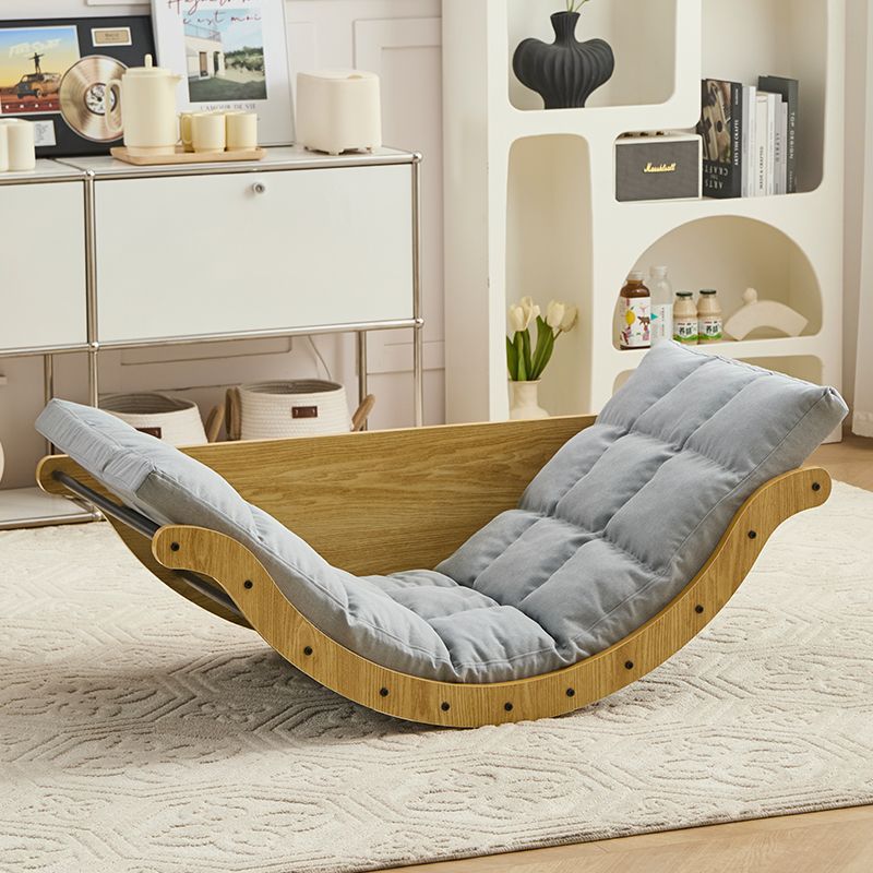 ✨Rocking Recliner Chair, Multifunctional Rocking Recliners, Solid Wood Recliner Rocking Chair with Cushion, Chair Recliner for Bedroom Living Room Balcony