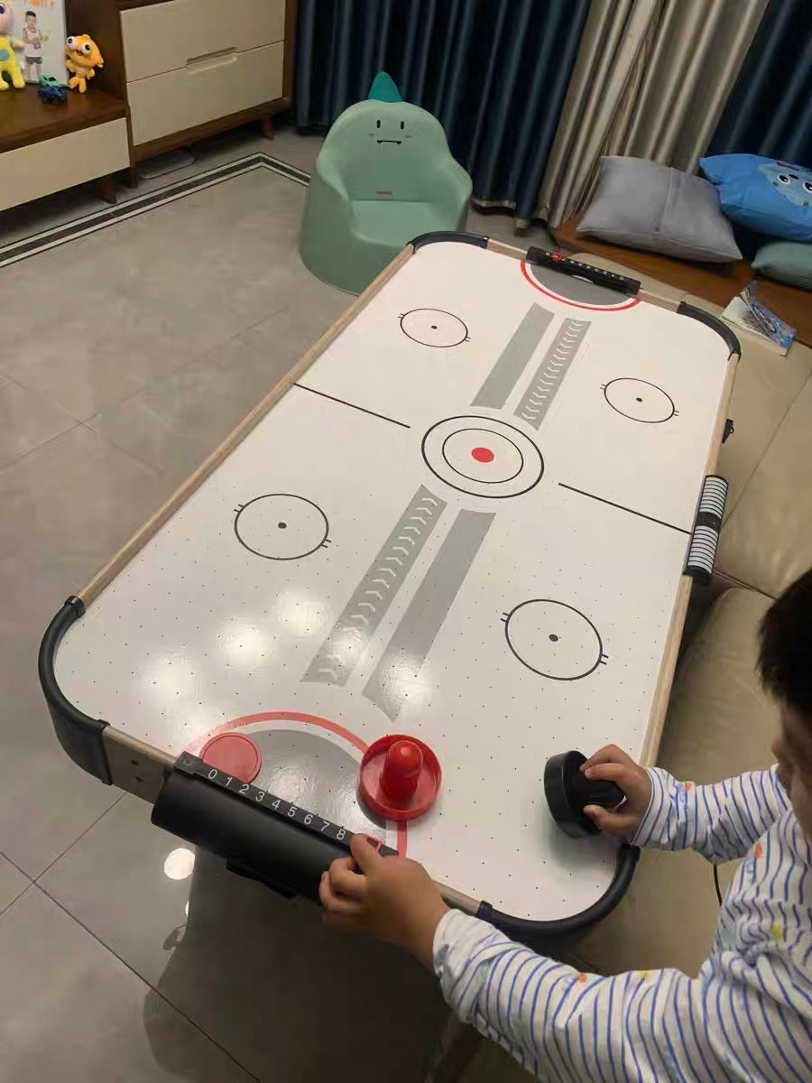 🥇Multi-functional tabletop hockey game, indoor air hockey table, tabletop hockey game for children