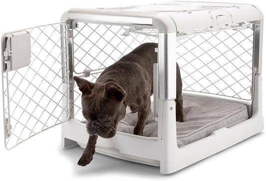 🦮Foldable pet cage with wheels – a high-quality, portable pet cage, providing a safe, stylish, and convenient indoor living space for your pet.